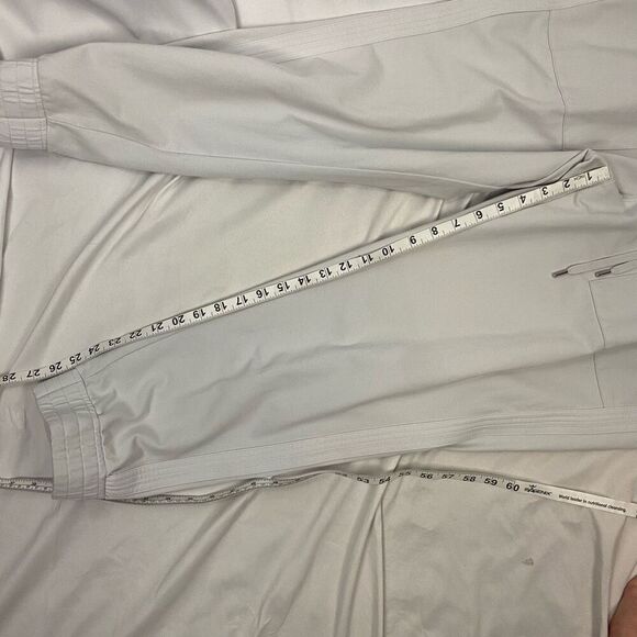 New Calia by Carrie Underwood Trapunto Joggers Pants Gray Cotton Women’s XXL NWT - Picture 8 of 11